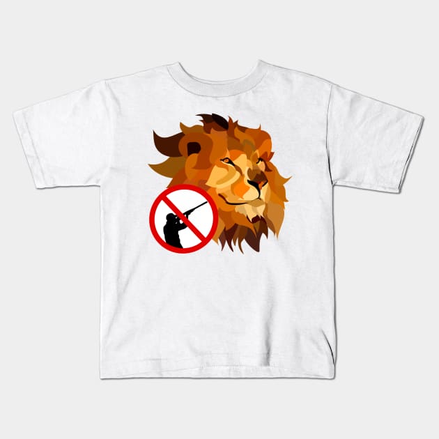 stop canned hunting Kids T-Shirt by Ardesigner